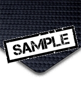 *Sample* Carbon Fibre Effect Black Matt VSP-801 Vinyl