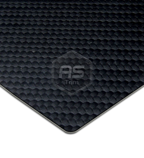 *Clearance* Carbon Fibre Effect Black Matt VSP-801 Vinyl 1.7m x 1.37m Wide