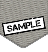 *Sample* Durham Ash Grey Pique HLP-423 Foam-Backed Headlining