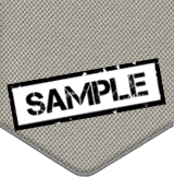 *Sample* Durham Stone Grey Pique HLP-428 Foam-Backed Headlining