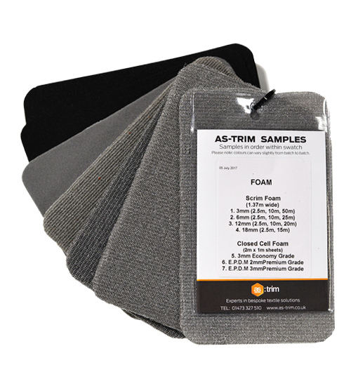 Scrim Foam - Closed Cell Sample Swatch