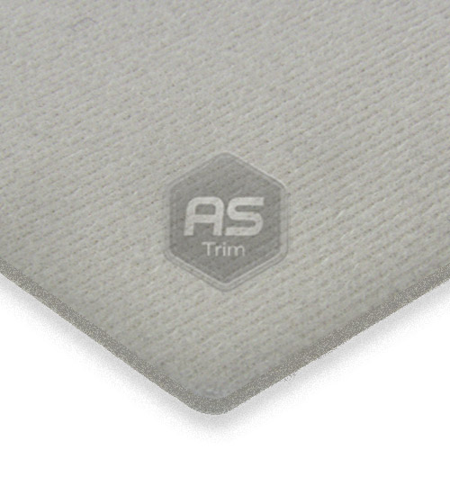 *Clearance* Light Grey Brushed Foam Backed Headlining 1m x 1.37m