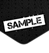 *Sample* Mercedes C-Class AG207-1337P *Perforated* Black Seating Vinyl