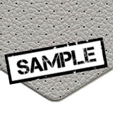 *Sample* Mercedes C-Class AG32-4734P *Perforated* Crystal Grey Seating Vinyl