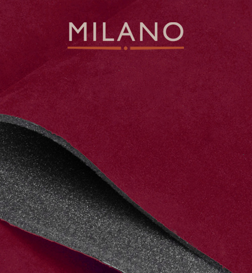 3m x 1.5m Milano+ Rubine Red 2916 **Foam Backed** Suede Headlining