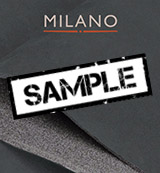 *Sample* Milano Mid Grey 2957 **Foam Backed** Suede
