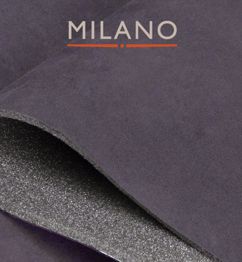 Clearance Milano Dark Grey 620 **Foam Backed** Suede 1.1m x 1.5m
