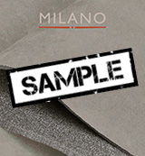 *Sample* Milano+ Silver 4978 **Foam Backed** Suede
