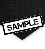 *Sample* Avantgarde Black AG34-88 Perforated PVC Headlining