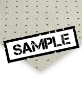 *Sample* Avantgarde Off White AG34-93 Perforated PVC Headlining