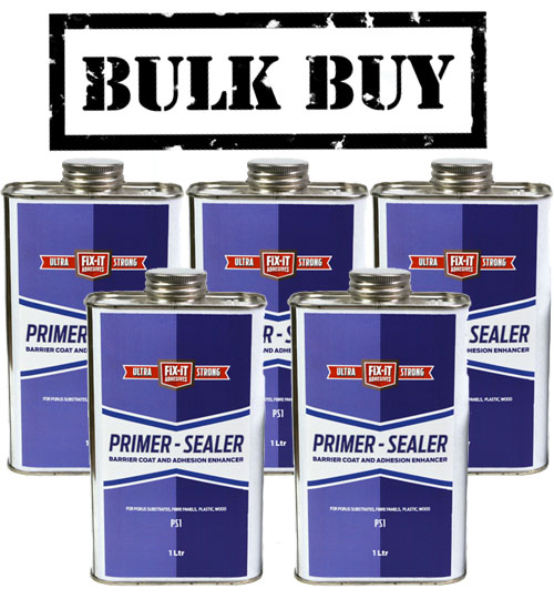 *Bulk Buy* 5 x 1L Primer-Sealer PS1- Substrate Primer