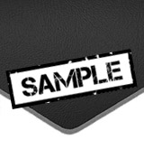 *Sample - Foam Backed* Stratford Black VST-523FB Vinyl