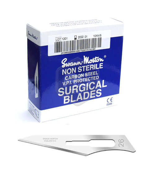 Scalpel Blades 1103 N.o 26 - Box of 100