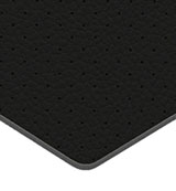 Thorpe Black Perforated Foambacked VTH-2502 Vinyl
