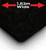 Trunkliner Black CTL-1605 Extra Wide 1.83m