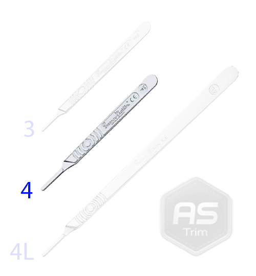Swann-Morton 9220 No.4 Scalpel Handle + 5 x No.26 Blades